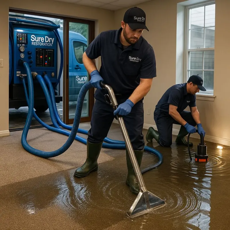 Water Extraction and Removal process in Gateway, FL